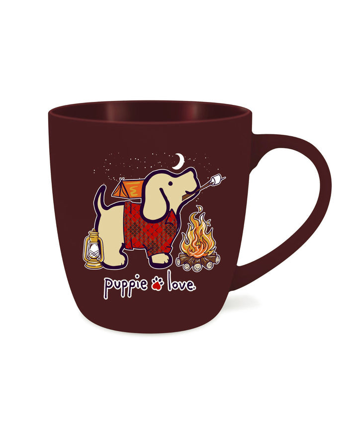CAMPING PUP MUG PUPPIE LOVE