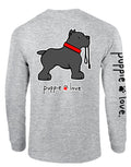 CANE CORSO PUP, ADULT LS PUPPIE LOVE