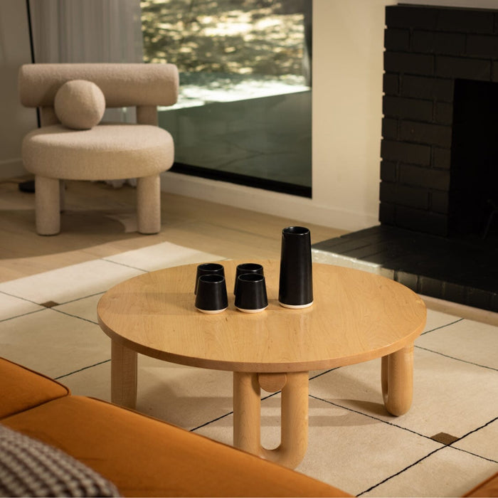 Carafe drinkware by Fable Home, shown in a midnightblue finish. – #midnightblue