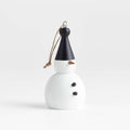 Carved Wood Snowman
