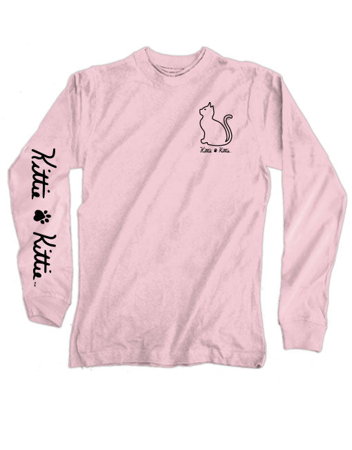 CAT MOM, ADULT LS KITTIE KITTIE