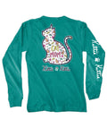 CAT MOM PATTERN KITTIE, ADULT LS KITTIE KITTIE