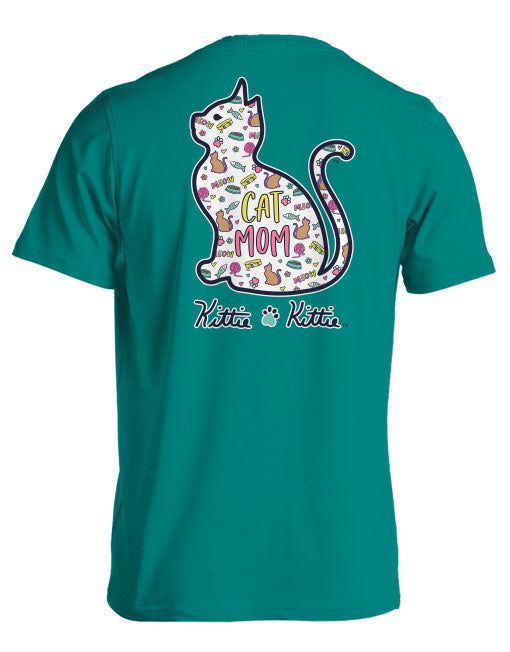 CAT MOM PATTERN KITTIE KITTIE KITTIE