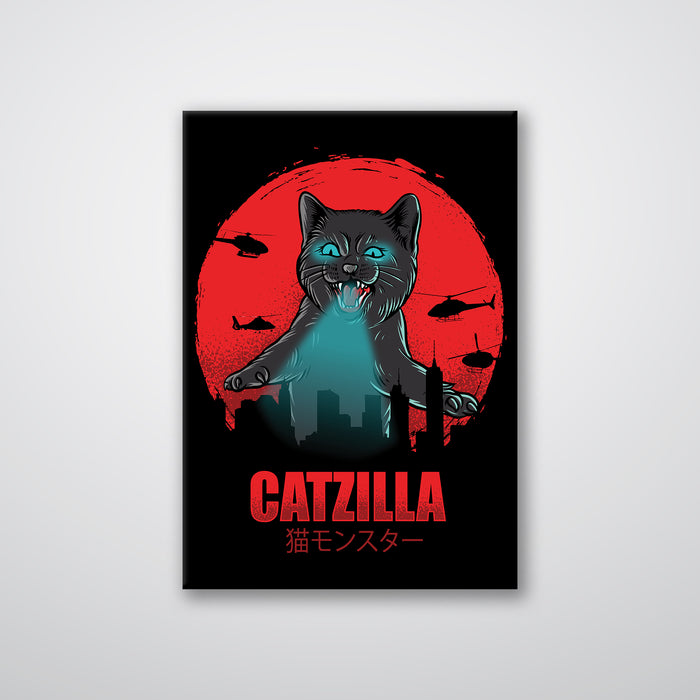 Catzilla - Print - MetalPlex