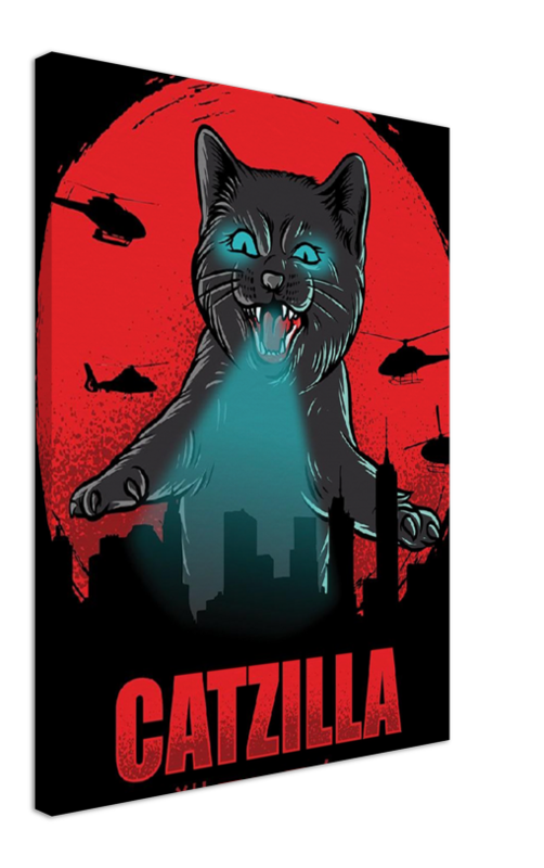 Catzilla - Print - MetalPlex