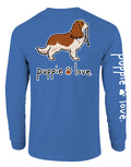 CAVALIER KING CHARLES SPANIEL PUP (BLENHEIM), ADULT LS PUPPIE LOVE