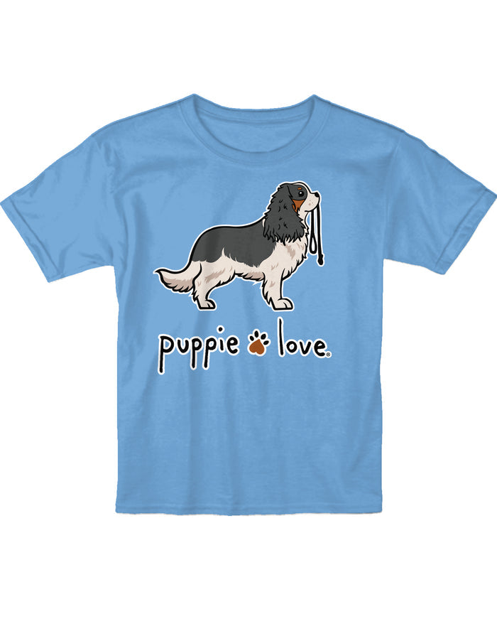 CAVALIER KING CHARLES SPANIEL PUP (TRICOLOR), YOUTH SS PUPPIE LOVE