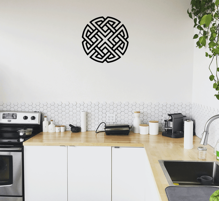 Celtic Knot Metal Wall Art – Irish Celtic Heritage Home Decor