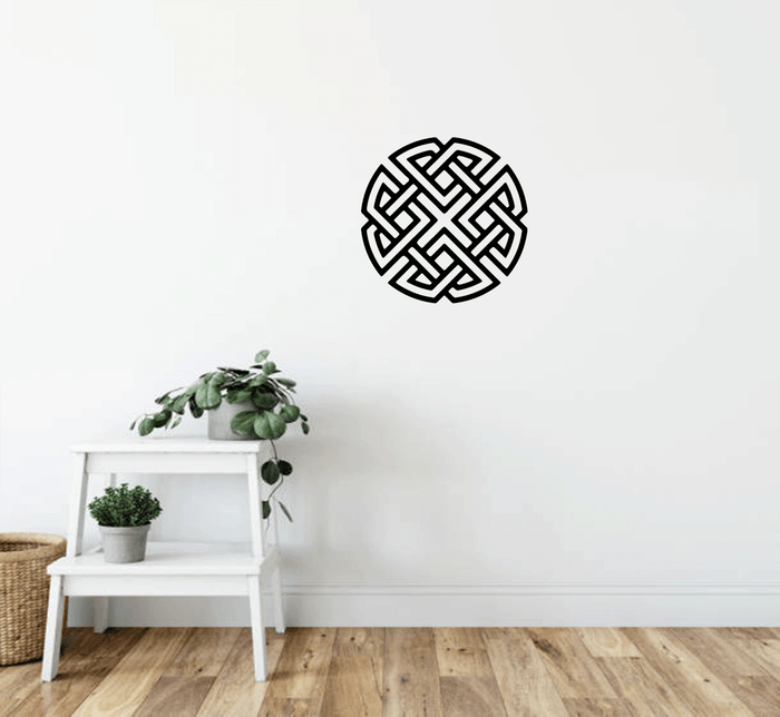 Celtic Knot Metal Wall Art – Irish Celtic Heritage Home Decor