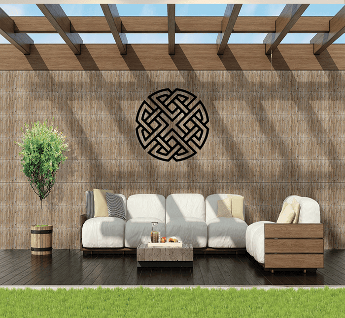 Celtic Knot Metal Wall Art – Irish Celtic Heritage Home Decor