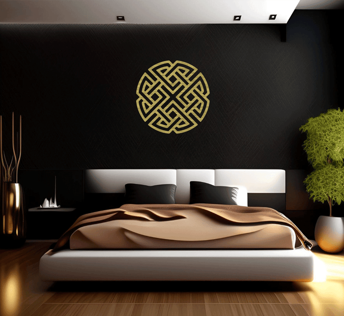 Celtic Knot Metal Wall Art – Irish Celtic Heritage Home Decor