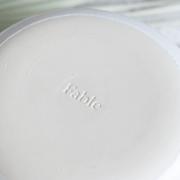 Cereal bowls dinnerware by Fable Home, shown in a speckledwhite finish. – #speckledwhite