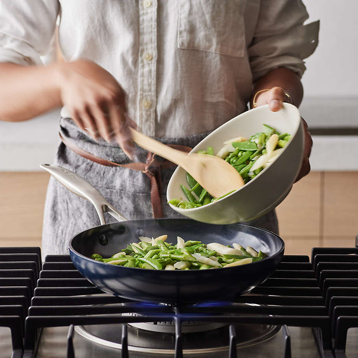 Chambray Grey Cooking Apron with Pocket