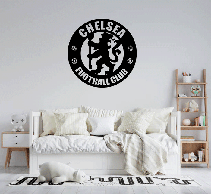 Chelsea FC Metal Wall Art