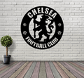 Chelsea FC Metal Wall Art