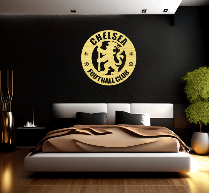 Chelsea FC Metal Wall Art