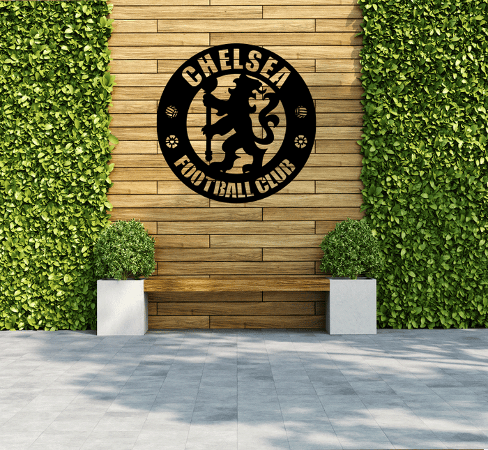 Chelsea FC Metal Wall Art
