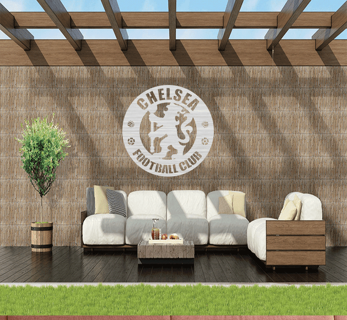 Chelsea FC Metal Wall Art