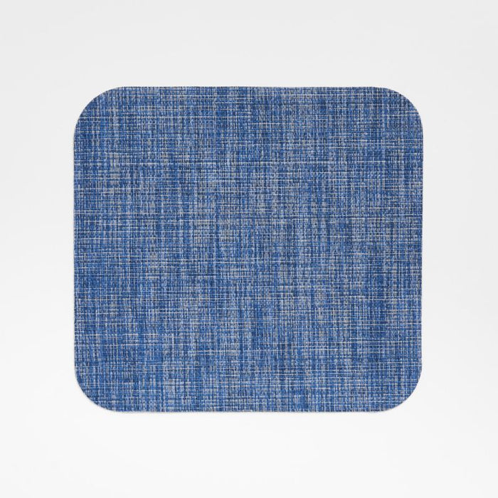 Chilewich ¬Æ Blue Rounded Square Crepe Placemat