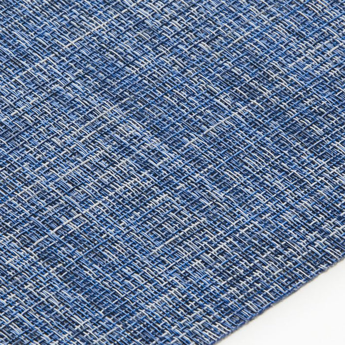 Chilewich ¬Æ Blue Rounded Square Crepe Placemat