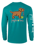 CHOCOLATE LAB PUP, ADULT LS PUPPIE LOVE