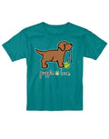 CHOCOLATE LAB PUP, YOUTH SS PUPPIE LOVE
