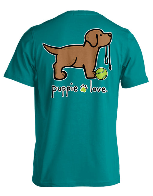 CHOCOLATE LAB PUP PUPPIE LOVE