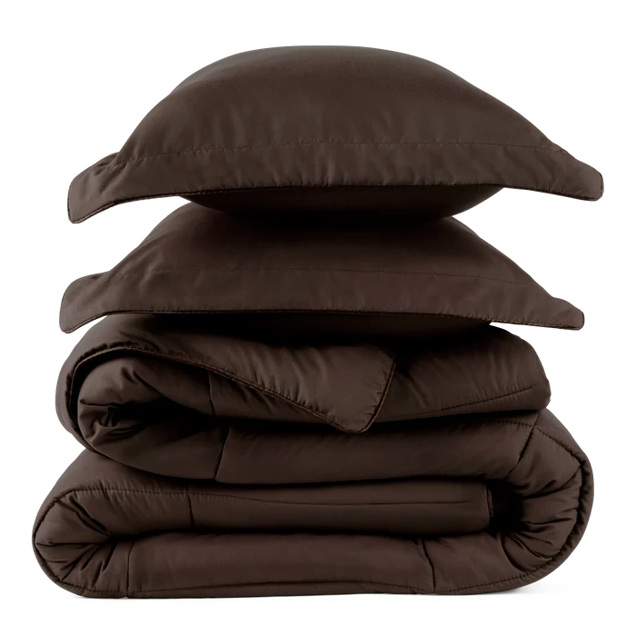 Chocolate Oversized Comforter Set