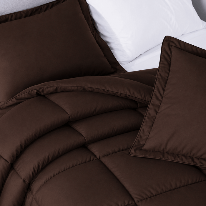 Chocolate Oversized Comforter Set