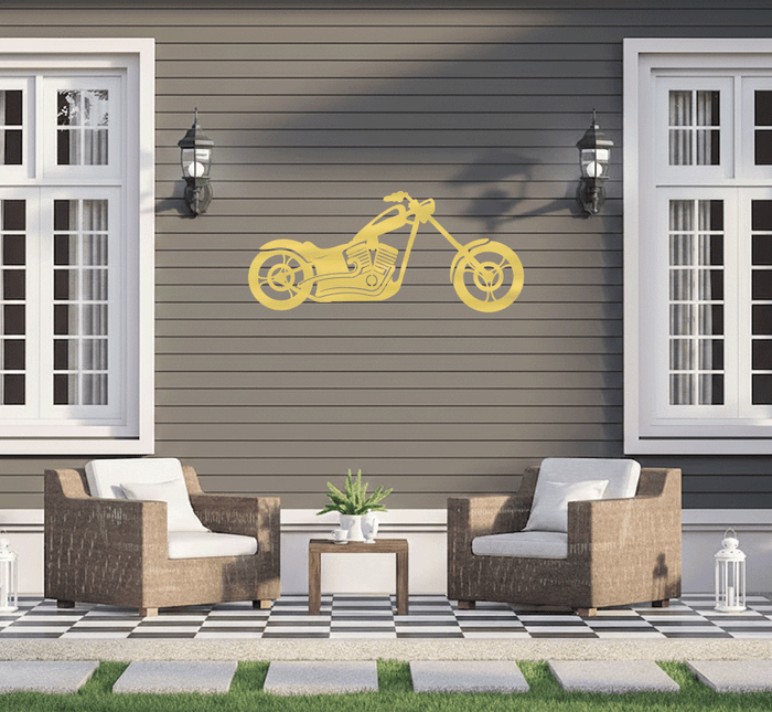 Chopper - Metal Wall Art