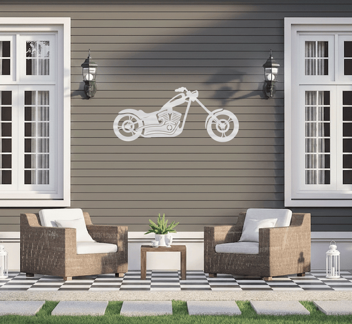 Chopper - Metal Wall Art