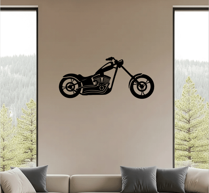 Chopper - Metal Wall Art