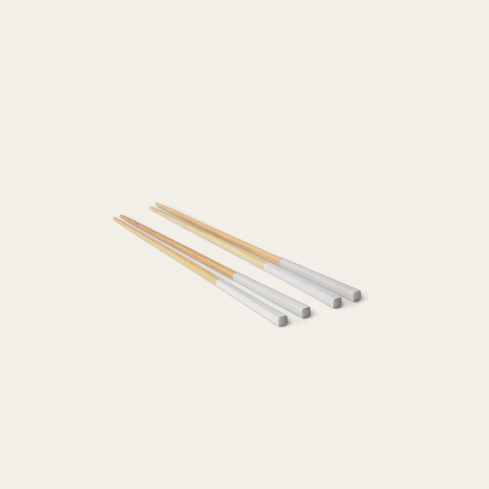Chopsticks flatware by Fable Home, shown in a dovegray finish. – #dovegray