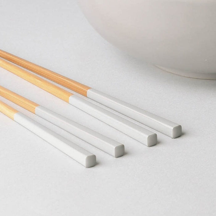 Chopsticks flatware by Fable Home, shown in a dovegray finish. – #dovegray