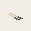 Chopsticks flatware by Fable Home, shown in a ashblack finish. – #ashblack