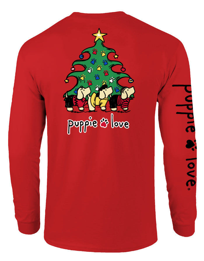 CHRISTMAS ALBUM PUPS, ADULT LS PUPPIE LOVE