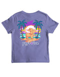 CHRISTMAS PALM SUNSET PUP, YOUTH SS PUPPIE LOVE