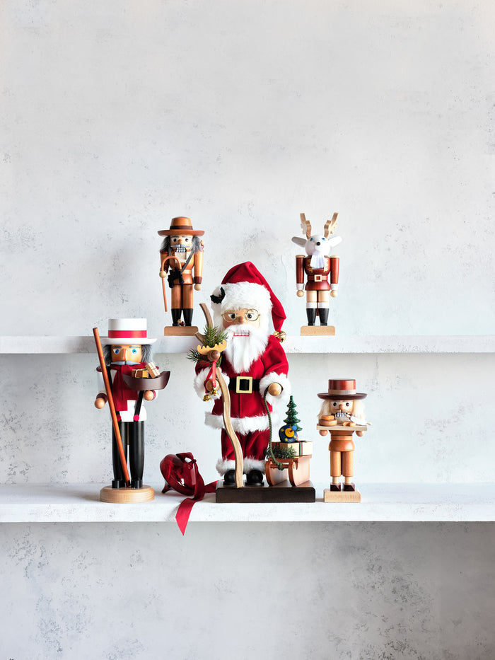 Christmas Reindeer Handmade German Nutcracker