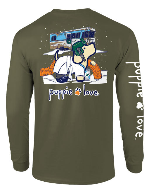 CHRISTMAS RV PUP, ADULT LS PUPPIE LOVE