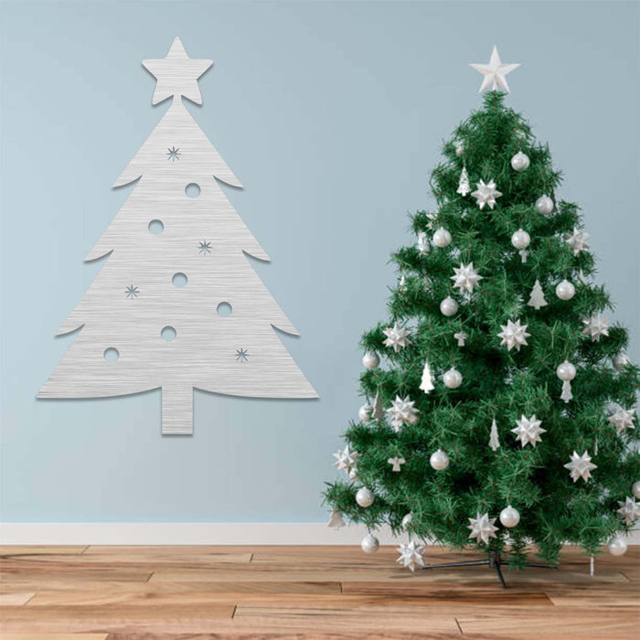 Christmas Tree - Metal Wall Art - MetalPlex