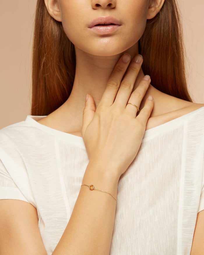 Gold Vermeil, Citrine