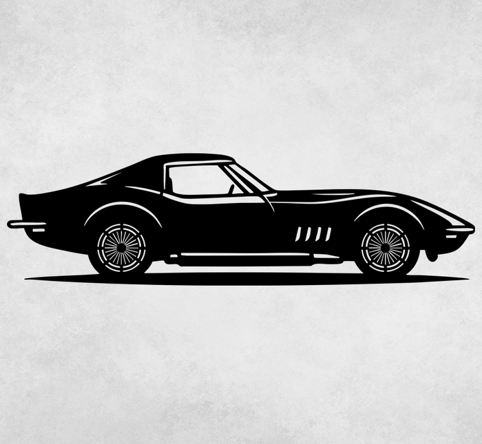 Classic Car - Metal Wall Art