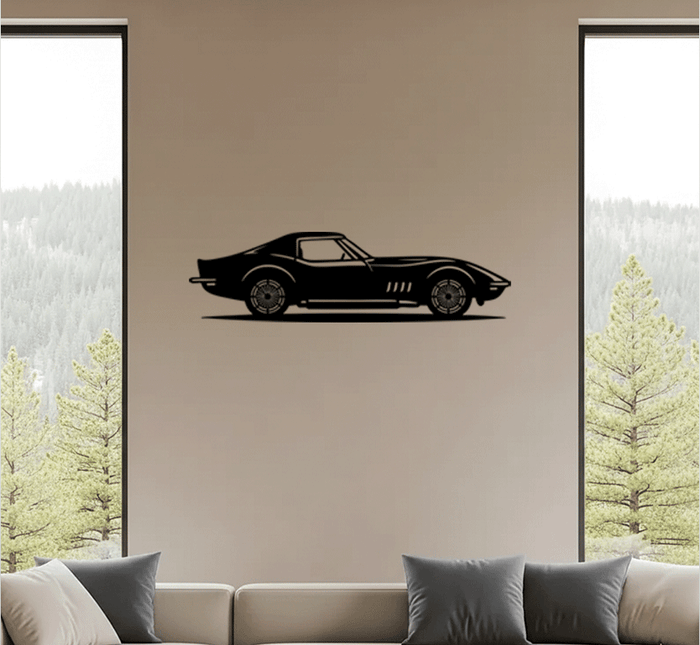 Classic Car - Metal Wall Art