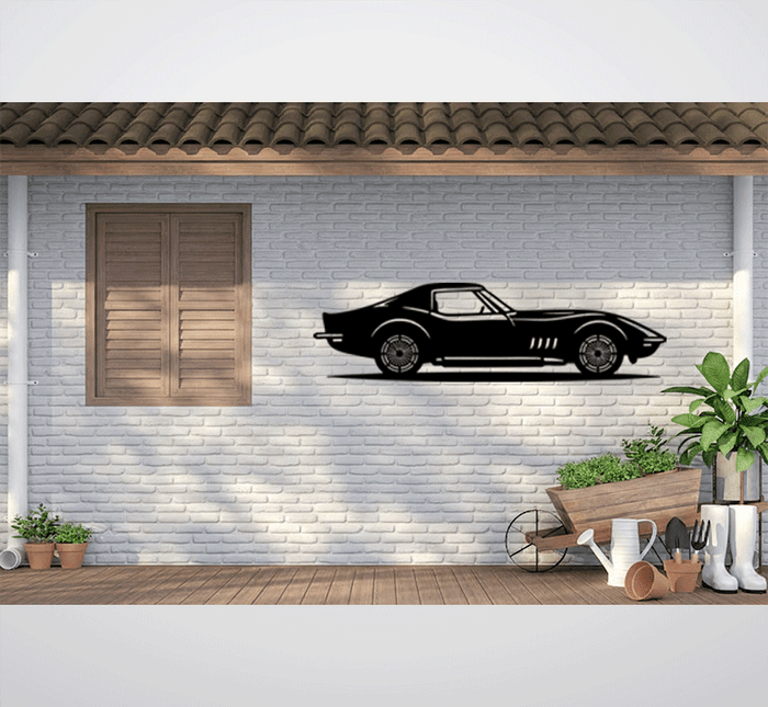 Classic Car - Metal Wall Art