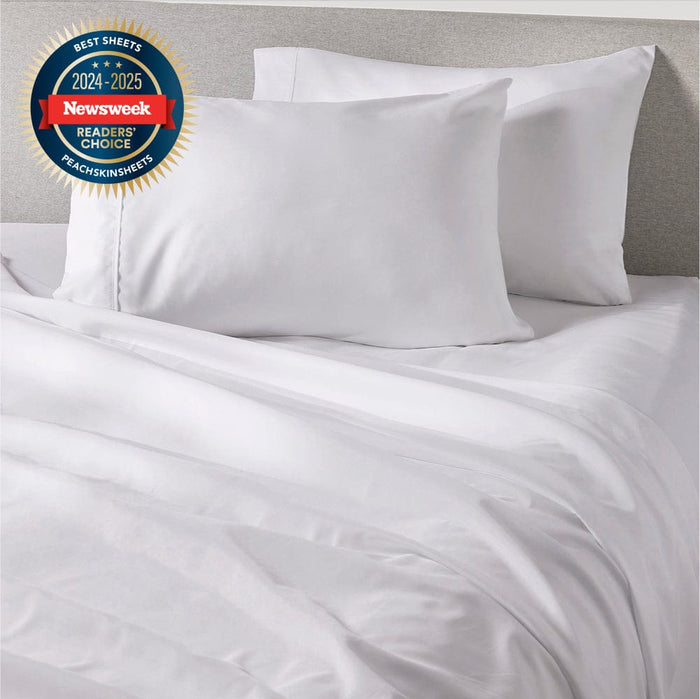 Classic White Low Profile Sheet Set For 8"-12" Thin Mattresses