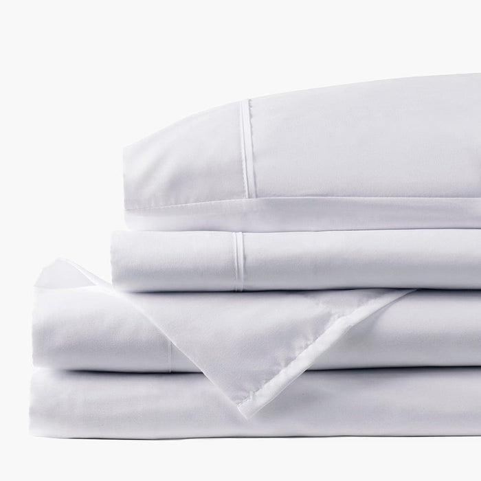 Classic White Low Profile Sheet Set For 8"-12" Thin Mattresses