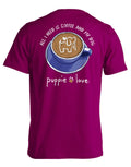 COFFEE AND MY DOG PUPPIE LOVE