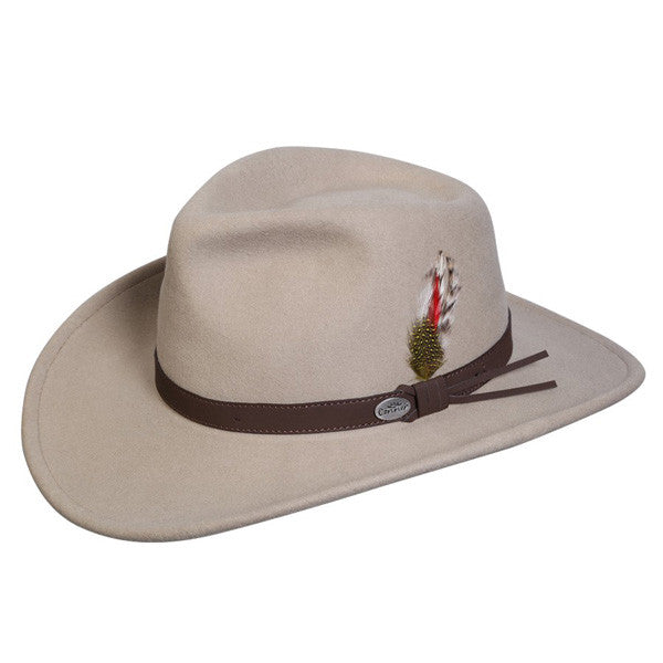 Conner - Aussie Wool Crusher Hat Putty