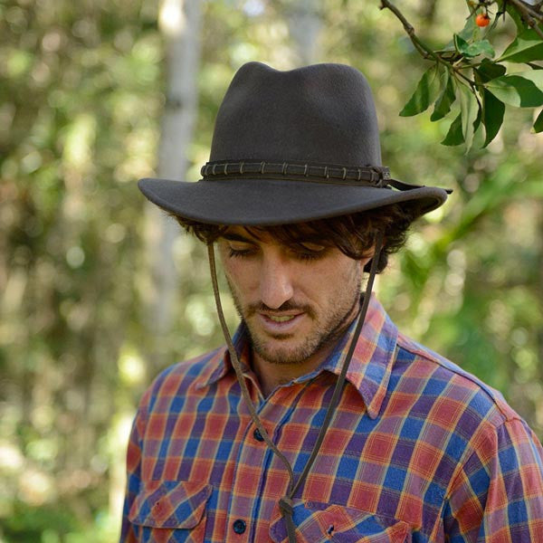 Conner - Country Outdoor Hat Stock Photo - Full View