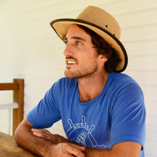 Conner- Hemp Sun Hat - Stock Photo